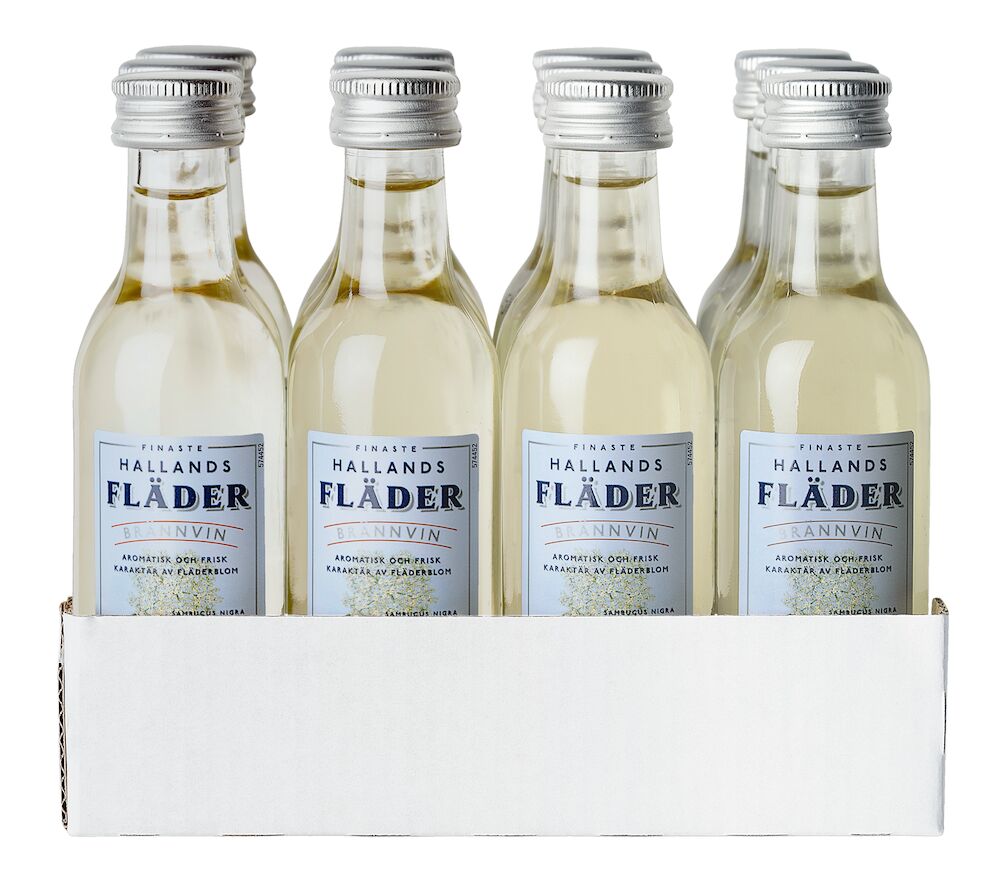 Hallands Fläder 12x5 cl Småflaskor