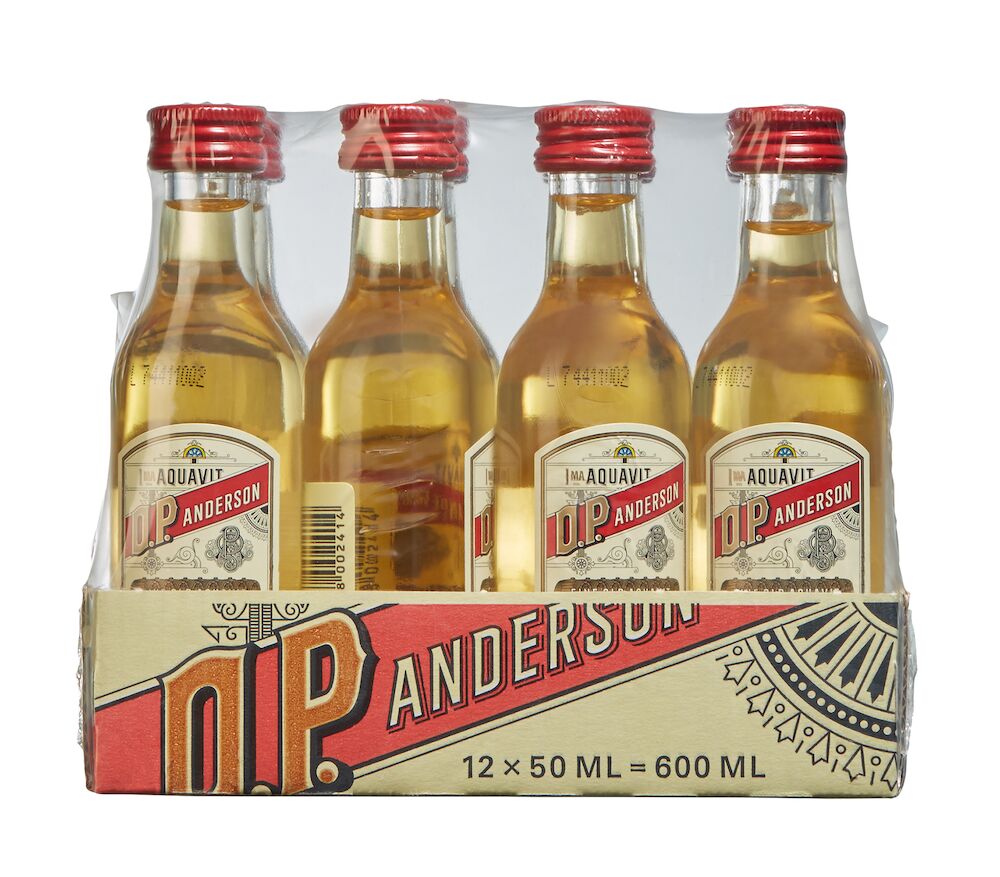 O.P. Anderson 12x5 cl Småflaskor EKO