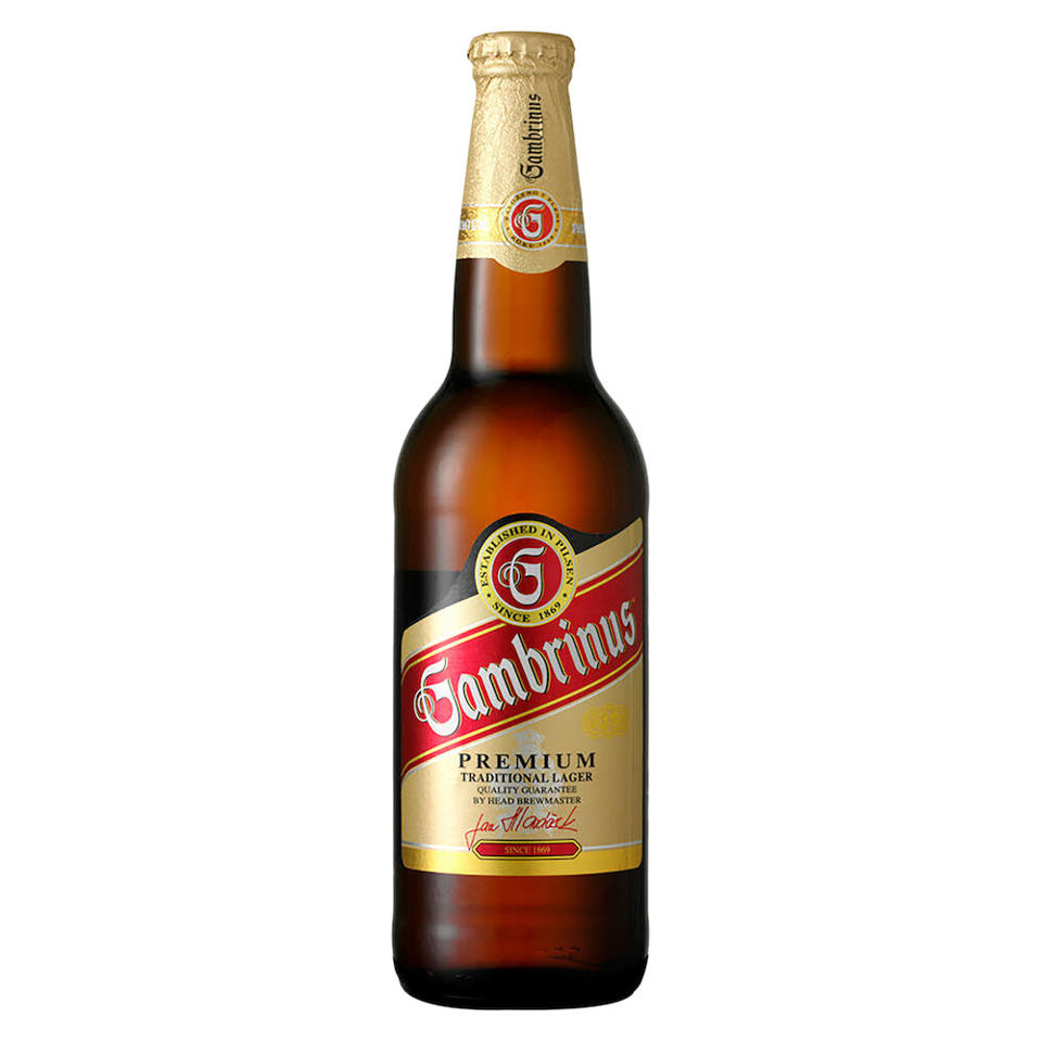 Gambrinus Premium Ljus Lager ENGL