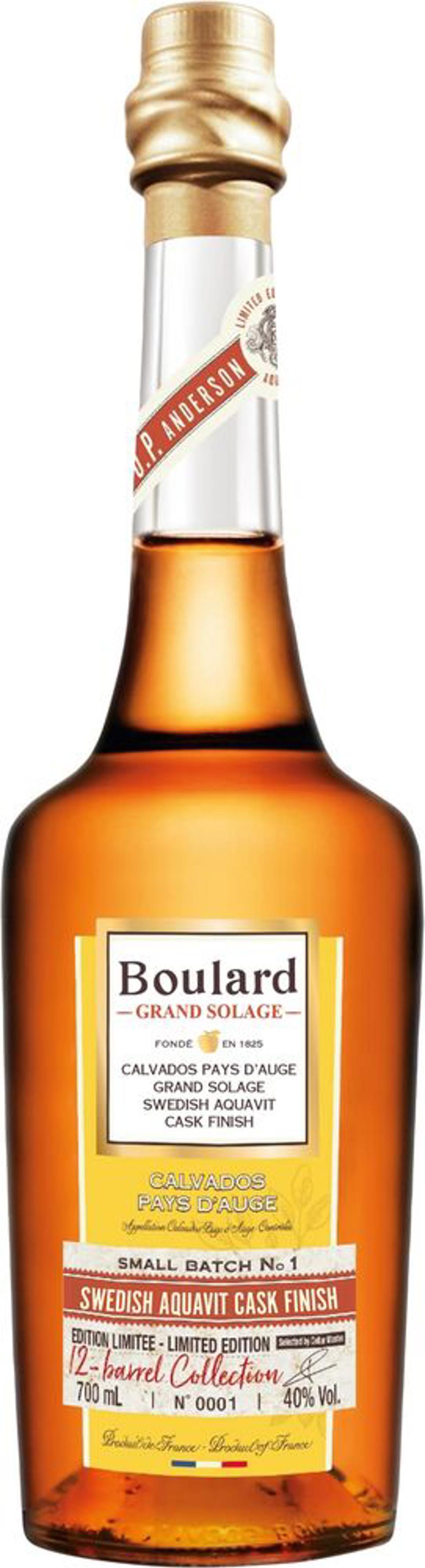Calvados Boulard Grand Solage & O.P. Anderson
Cask Finish