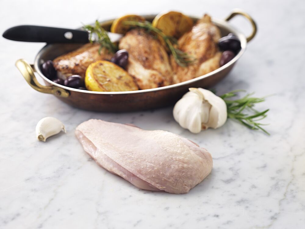 Kycklingfilé Med Skinn