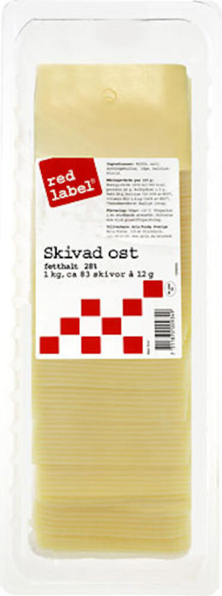Gouda 28% Skivad 12g