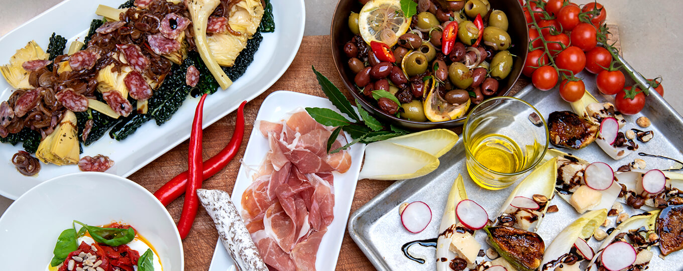 Med smak från Italiens trädgårdar