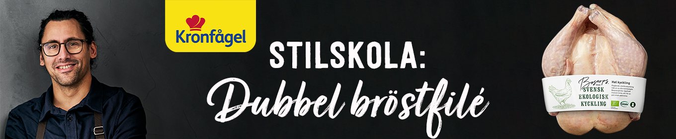 Stilskola: Dubbel bröstfilé med skinn