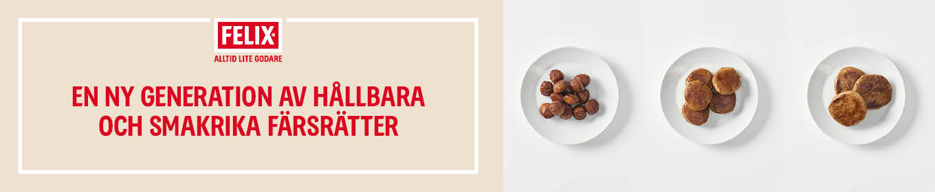 FELIX Nöt & Grönt – klassiska kötträtter på nytt vis