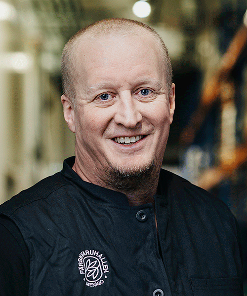 Andreas Andersson, platschef Färskvaruhallen Menigo. 