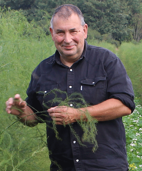 Friedrich Pape, ägare Österlen Sparris.